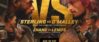 UFC 292: Стерлинг - О’Мэлли 20.08.2023 прямая трансляция
