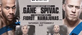 UFC: Ган - Спивак 02.09.2023 прямая трансляция